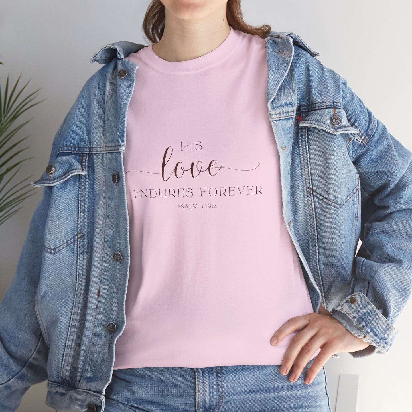 Soulful Tee - Inspirational Unisex Cotton Shirt - Psalm 118:2