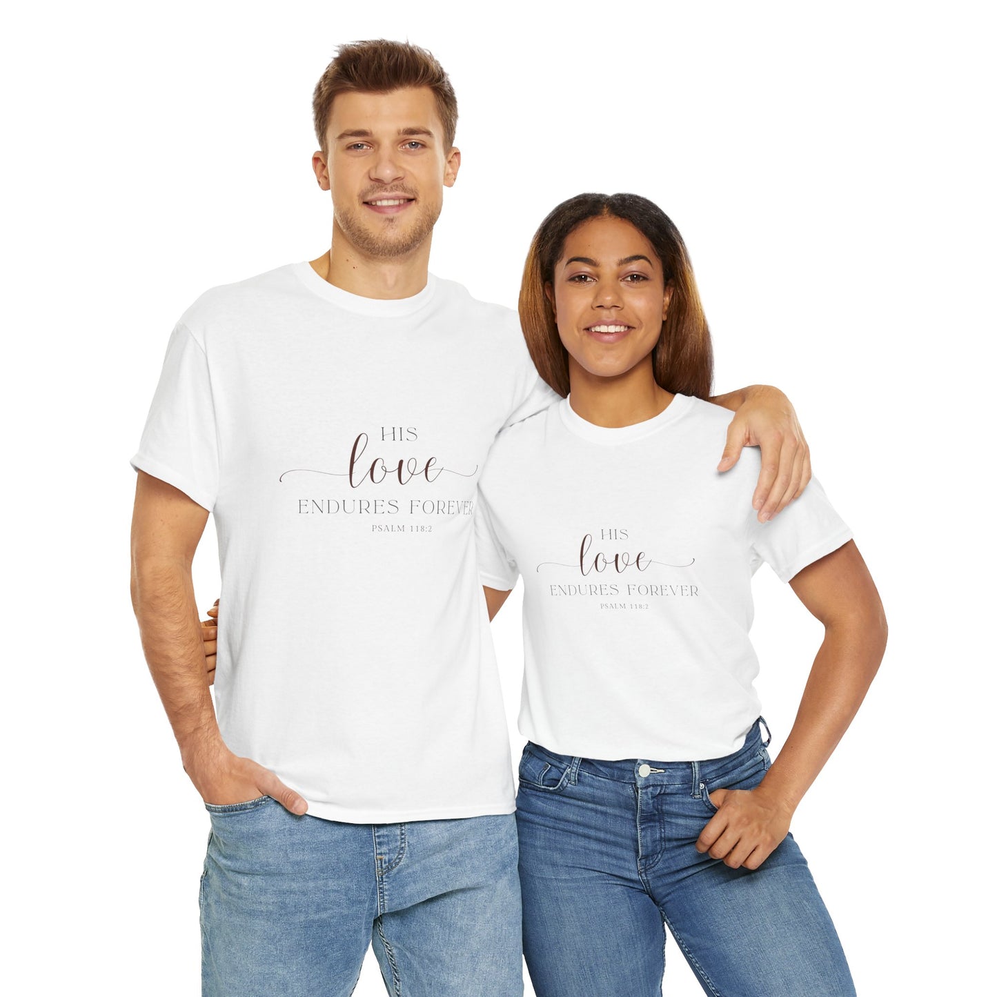 Soulful Tee - Inspirational Unisex Cotton Shirt - Psalm 118:2