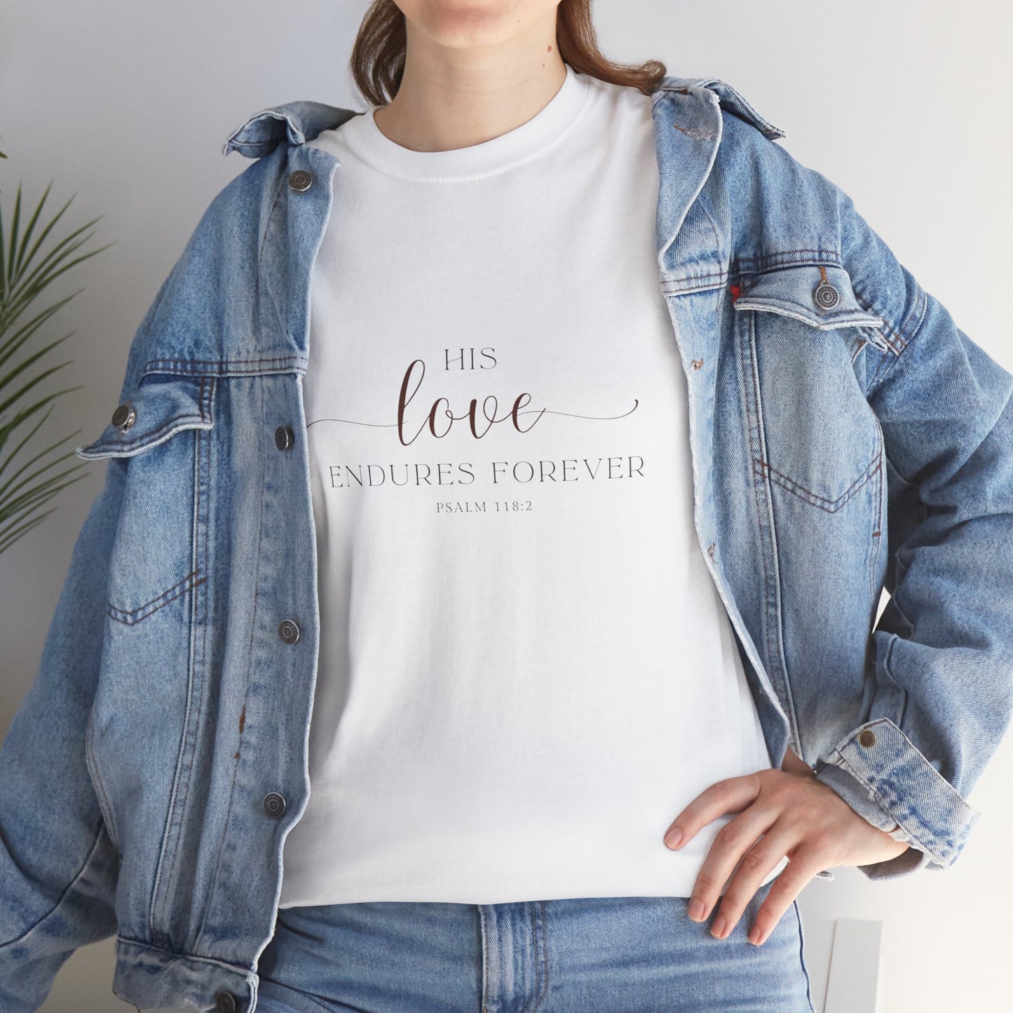 Soulful Tee - Inspirational Unisex Cotton Shirt - Psalm 118:2