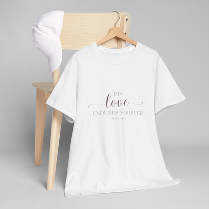Soulful Tee - Inspirational Unisex Cotton Shirt - Psalm 118:2