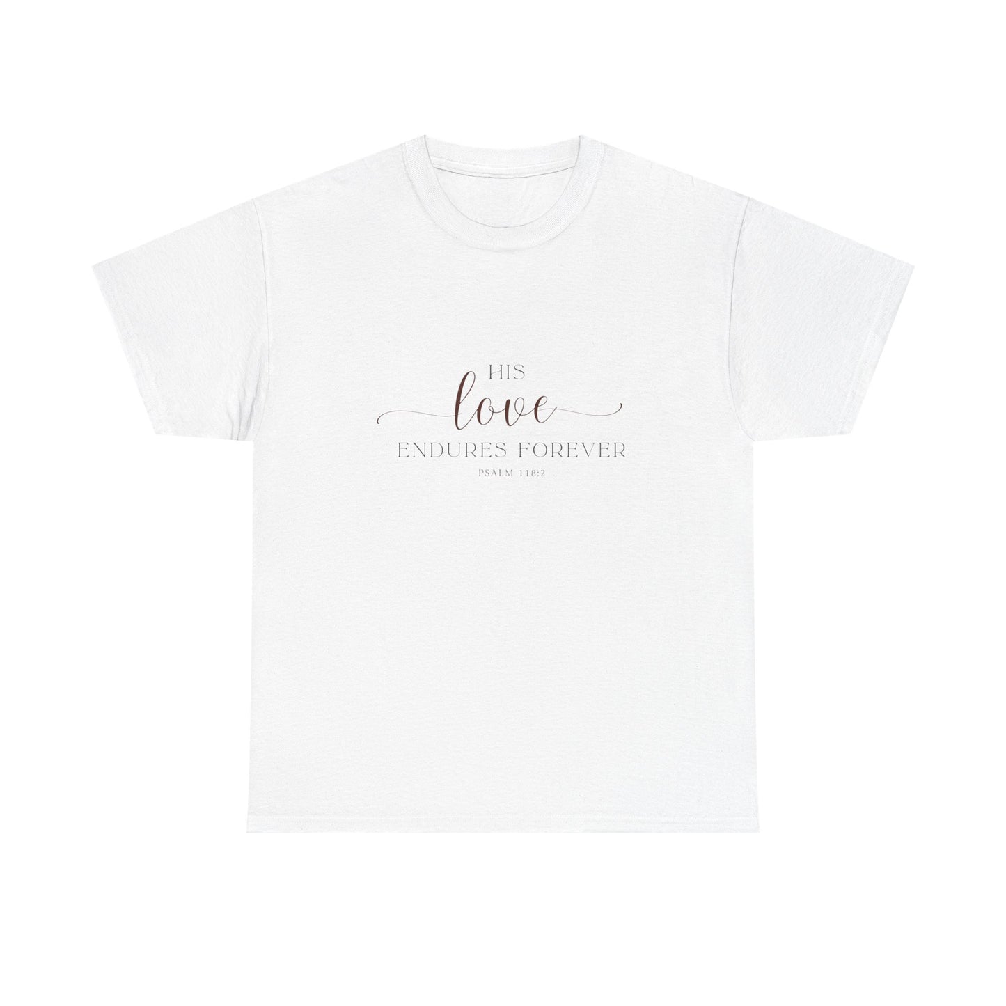 Soulful Tee - Inspirational Unisex Cotton Shirt - Psalm 118:2