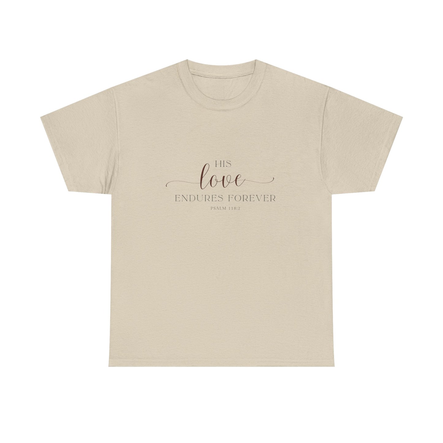 Soulful Tee - Inspirational Unisex Cotton Shirt - Psalm 118:2