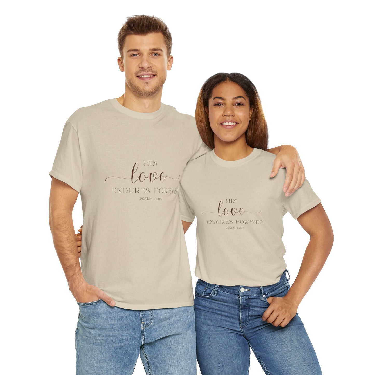 Soulful Tee - Inspirational Unisex Cotton Shirt - Psalm 118:2