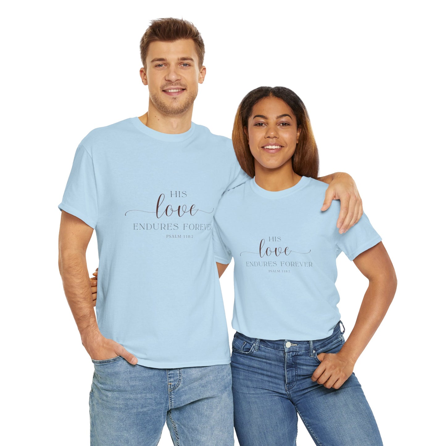 Soulful Tee - Inspirational Unisex Cotton Shirt - Psalm 118:2