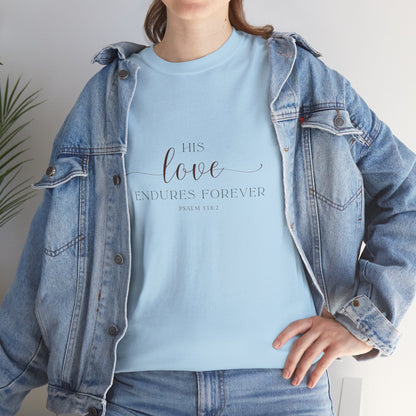 Soulful Tee - Inspirational Unisex Cotton Shirt - Psalm 118:2
