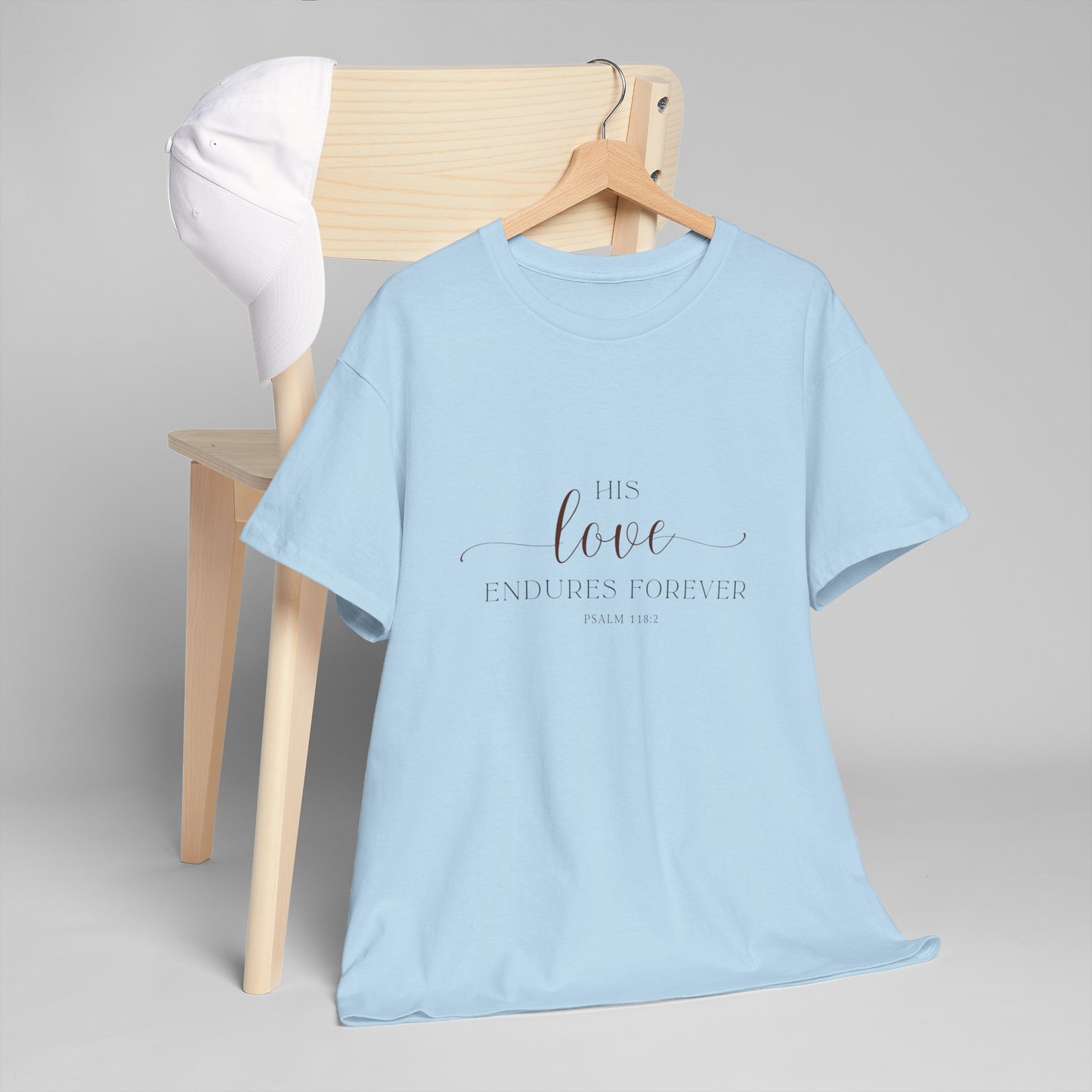 Soulful Tee - Inspirational Unisex Cotton Shirt - Psalm 118:2