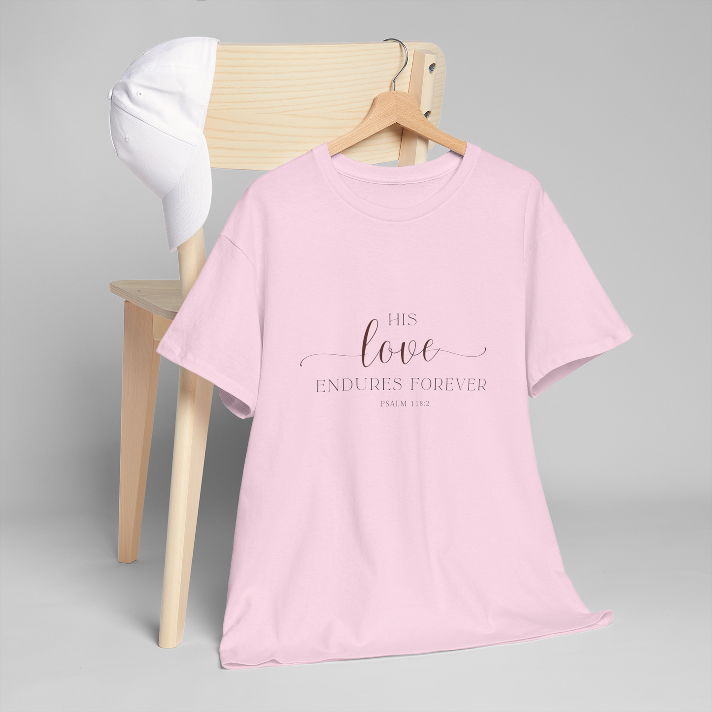 Soulful Tee - Inspirational Unisex Cotton Shirt - Psalm 118:2