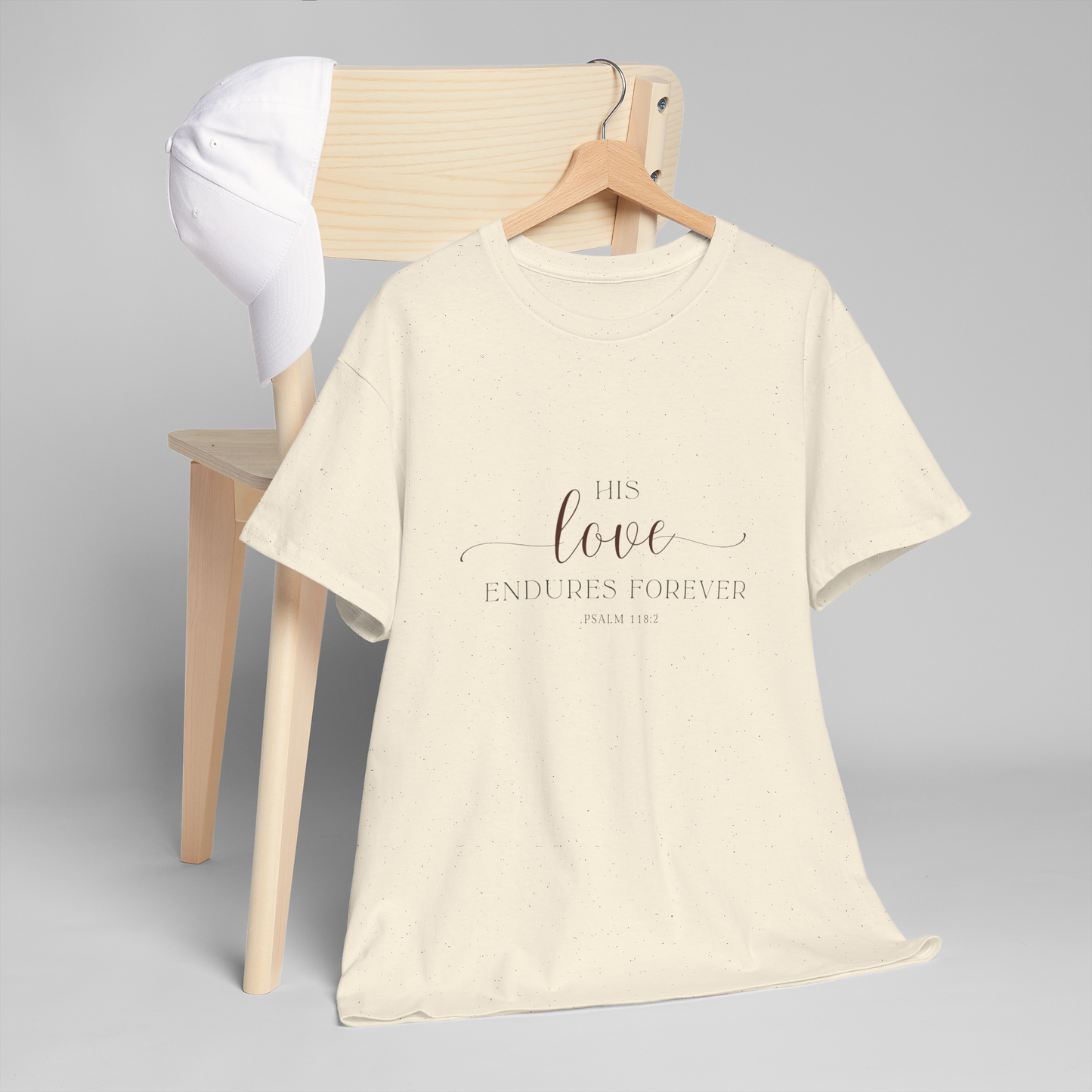 Soulful Tee - Inspirational Unisex Cotton Shirt - Psalm 118:2