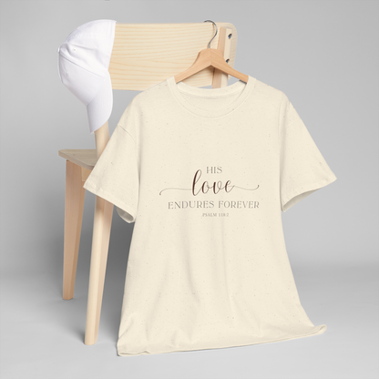 Soulful Tee - Inspirational Unisex Cotton Shirt - Psalm 118:2